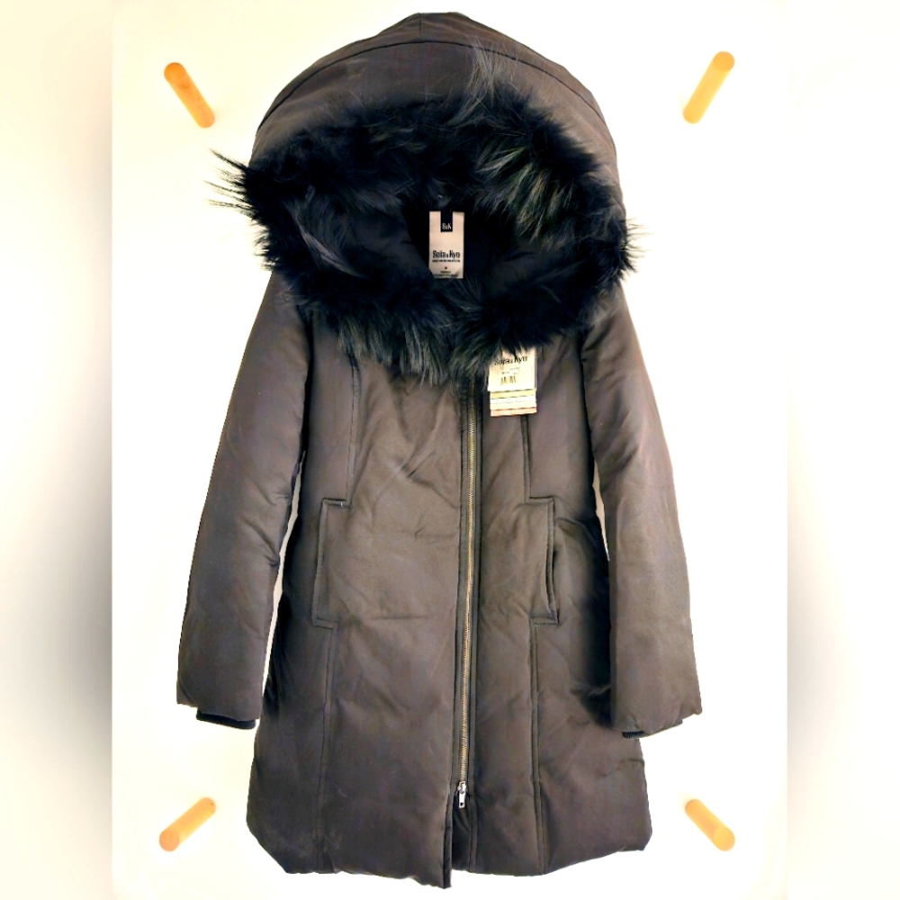 Soia & Kyo - Down Winter Coat - Size S - Black - Picture 2 of 15